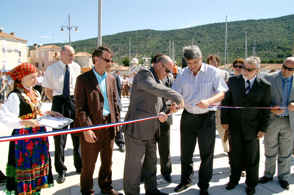 2008.07.01. – Otvaranje dograđenog mula u Cresu